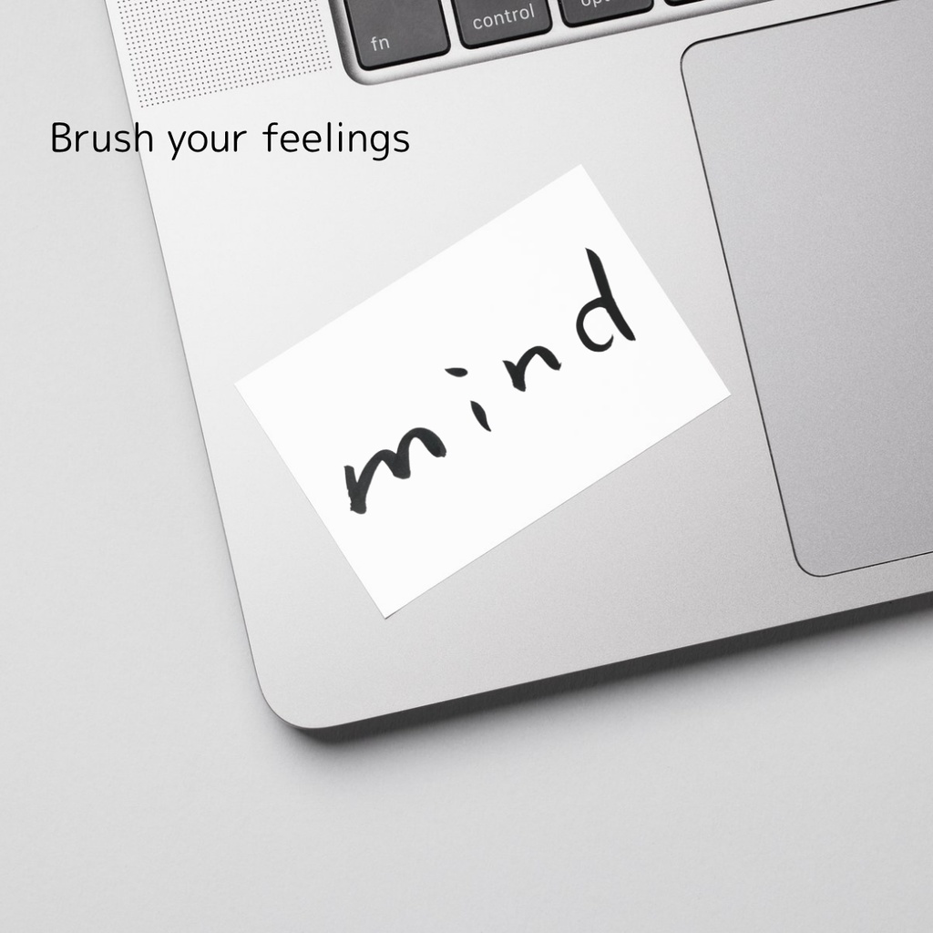 想いを伝える筆文字セット|心を届ける3点データ(日本語×英語)