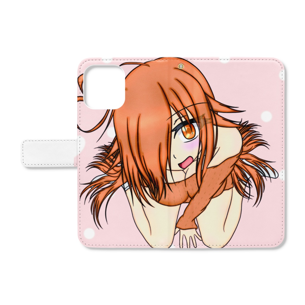 うちの子 手帳型スマホケース