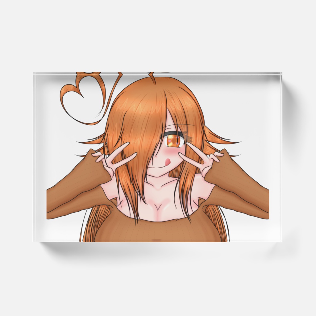 うちの子 アクリルブロック