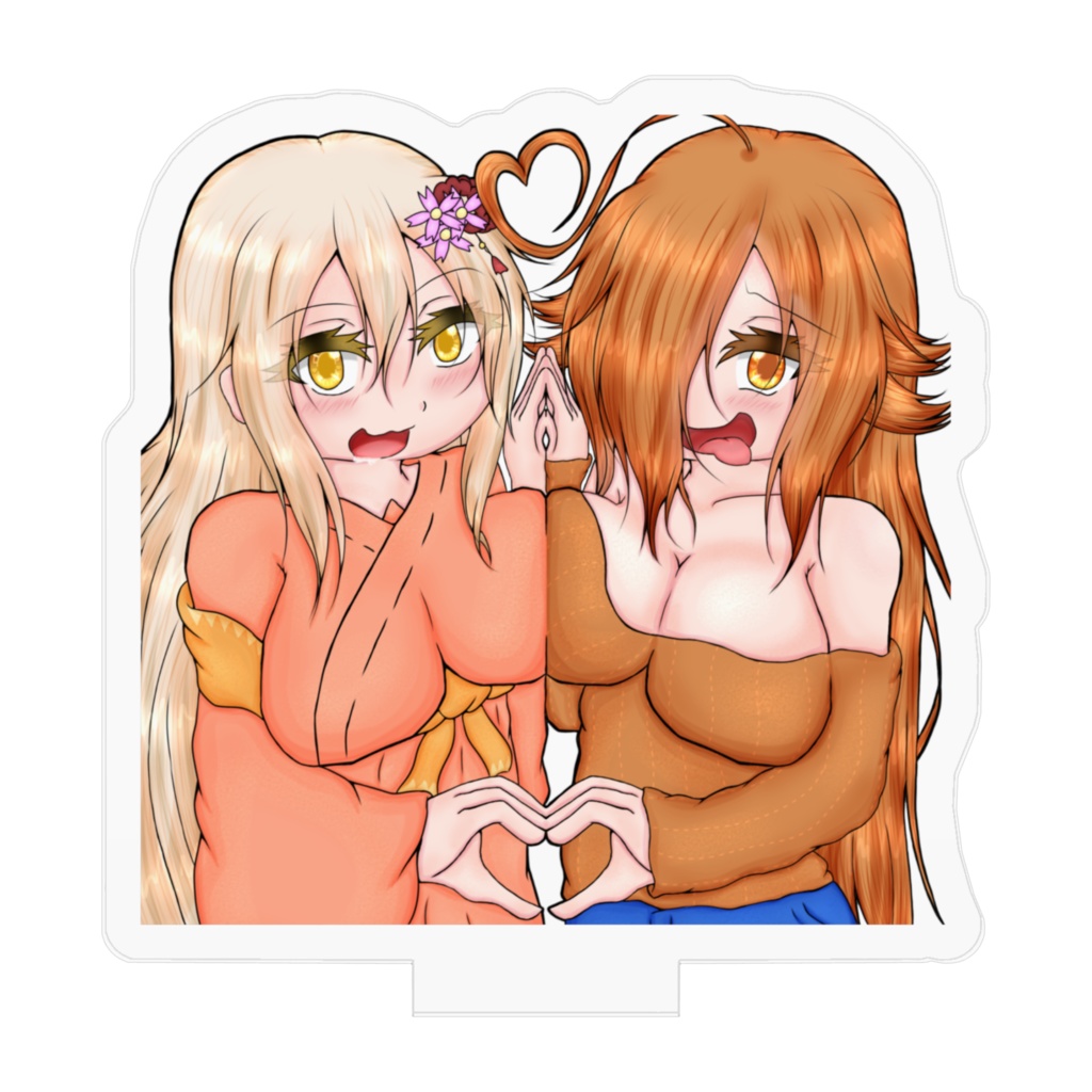 推しの子二人 乳合わせ アクリルフィギュア