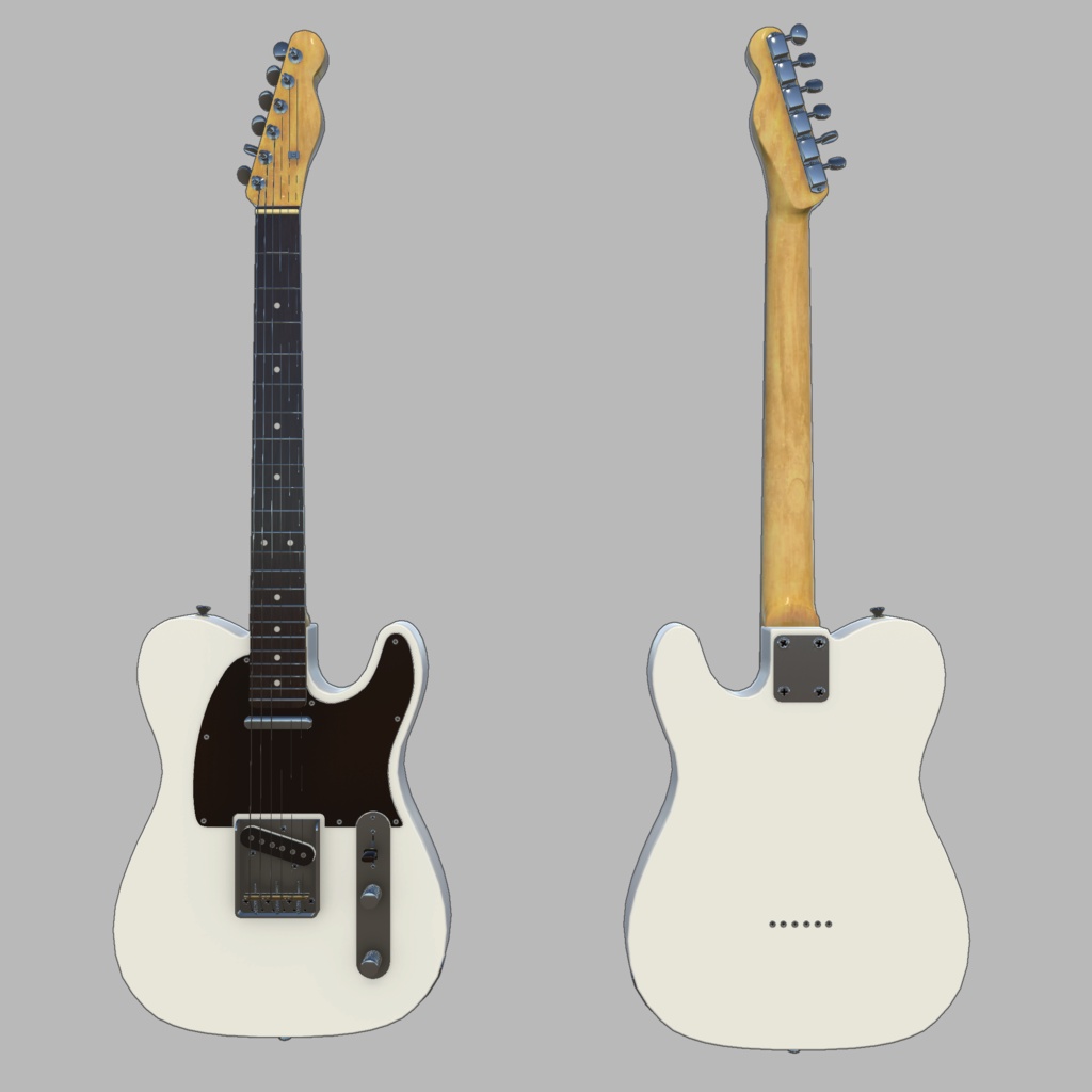 Electric Guitar【3Dモデル】