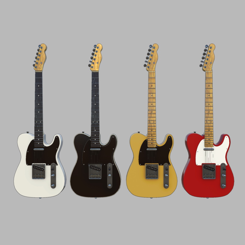 Electric Guitar【3Dモデル】