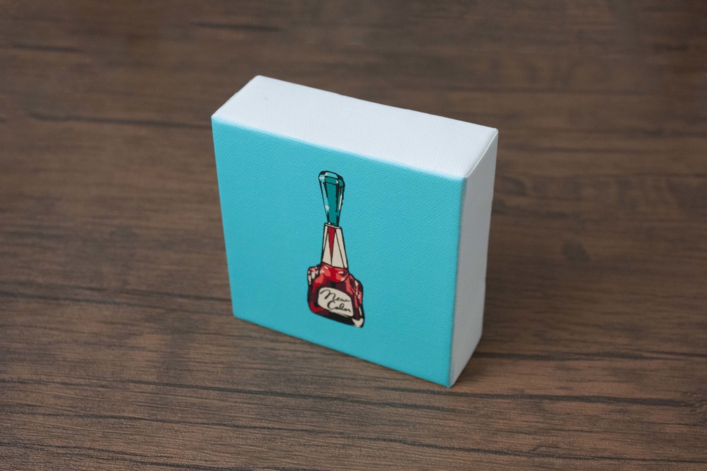 「NAIL COLOR」ミニキャンバスプリント