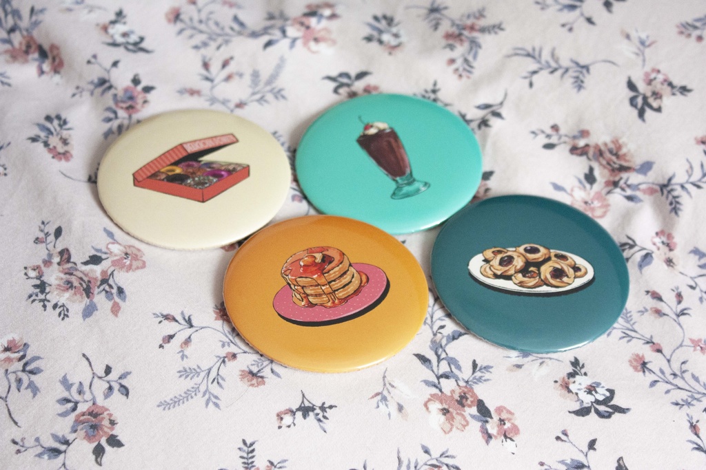 「コウジヤシリーズ」缶バッジ