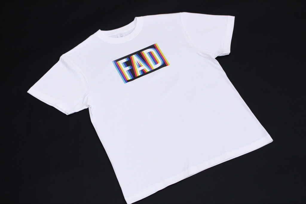 ”fad 3D logo” design T-shirt