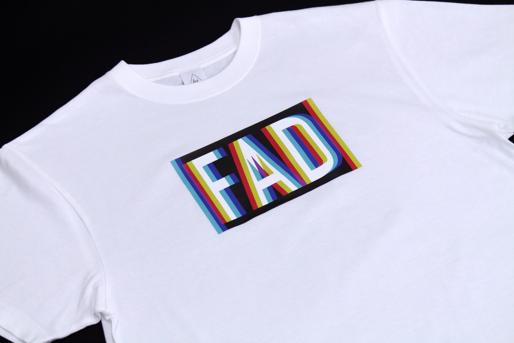 ”fad 3D logo” design T-shirt