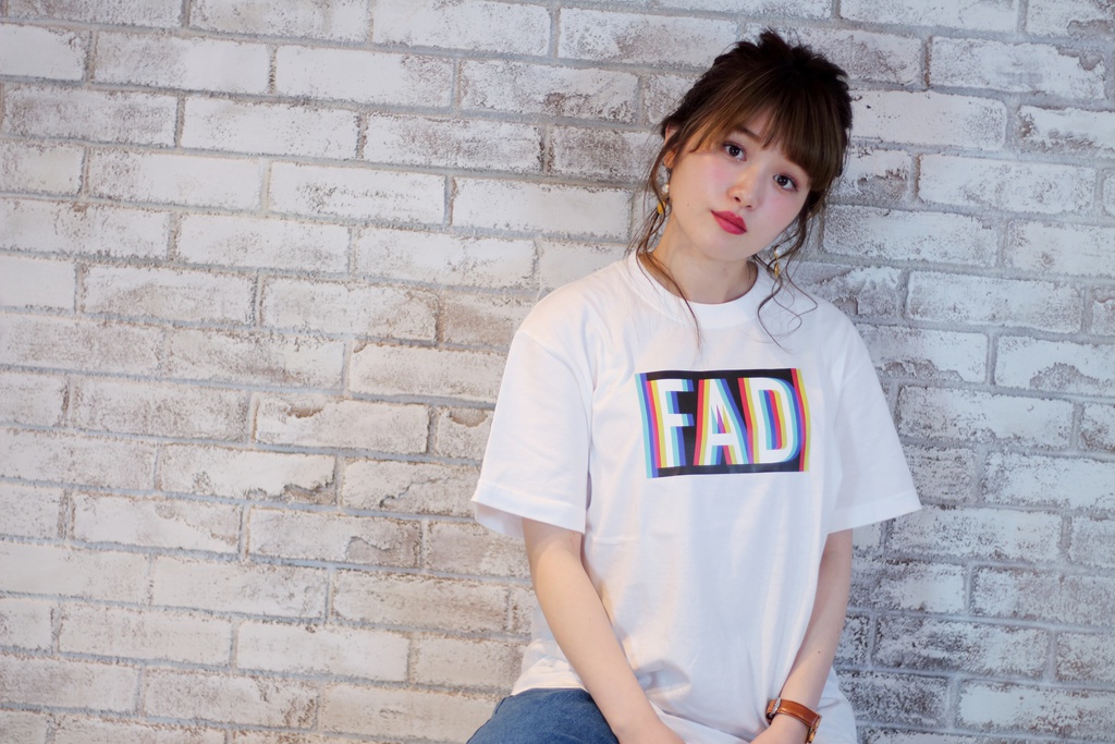 ”fad 3D logo” design T-shirt