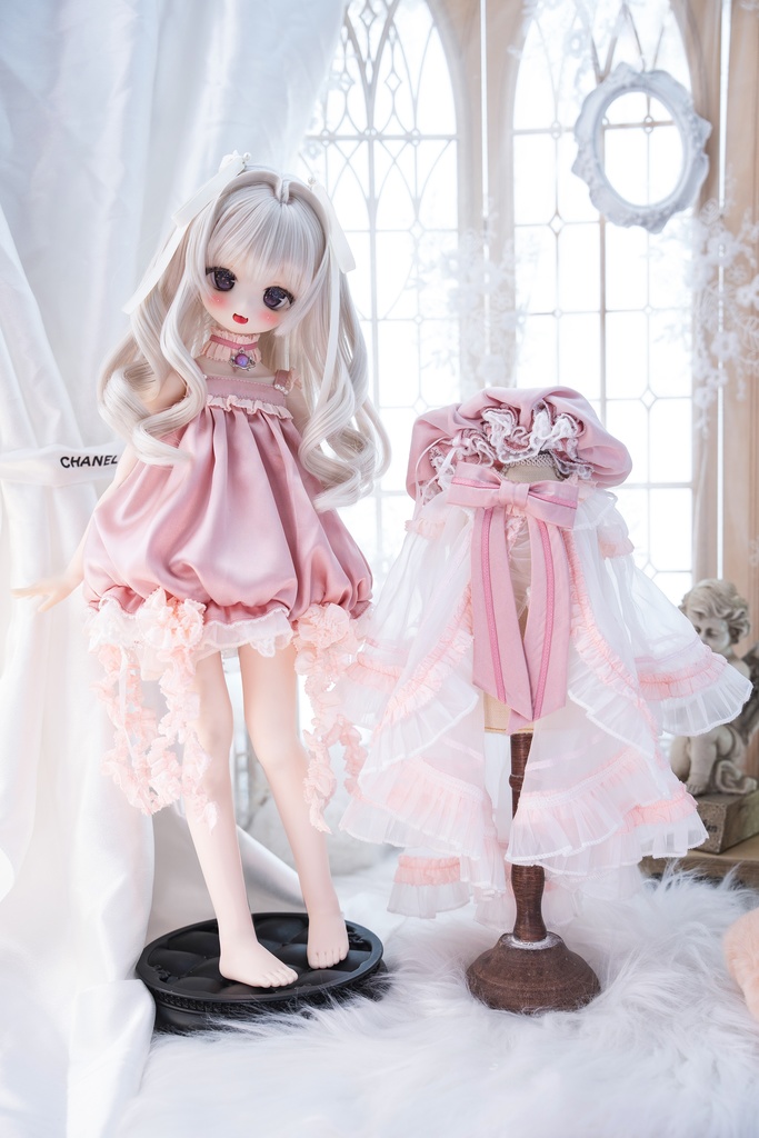 【1/4サイズ】  漂う夢のクラゲ Jelly Dreams ドール服セット