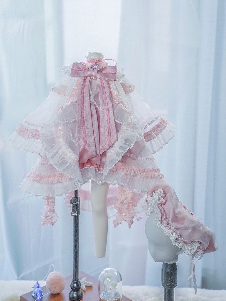 【1/4サイズ】  漂う夢のクラゲ Jelly Dreams ドール服セット