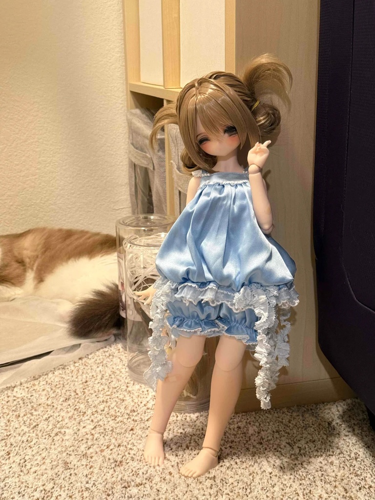 【1/4サイズ】  漂う夢のクラゲ Jelly Dreams ドール服セット