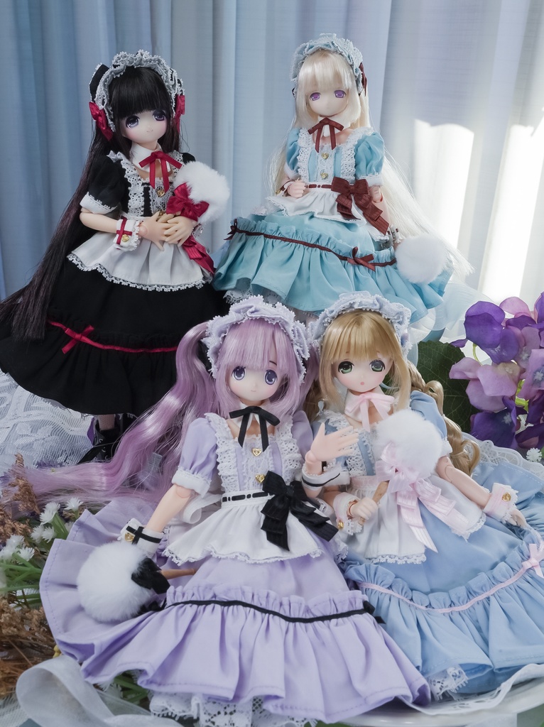 【オビツ22・オビツ24・ピュアニーモ2(1/6 サイズ)】リボンティータイム