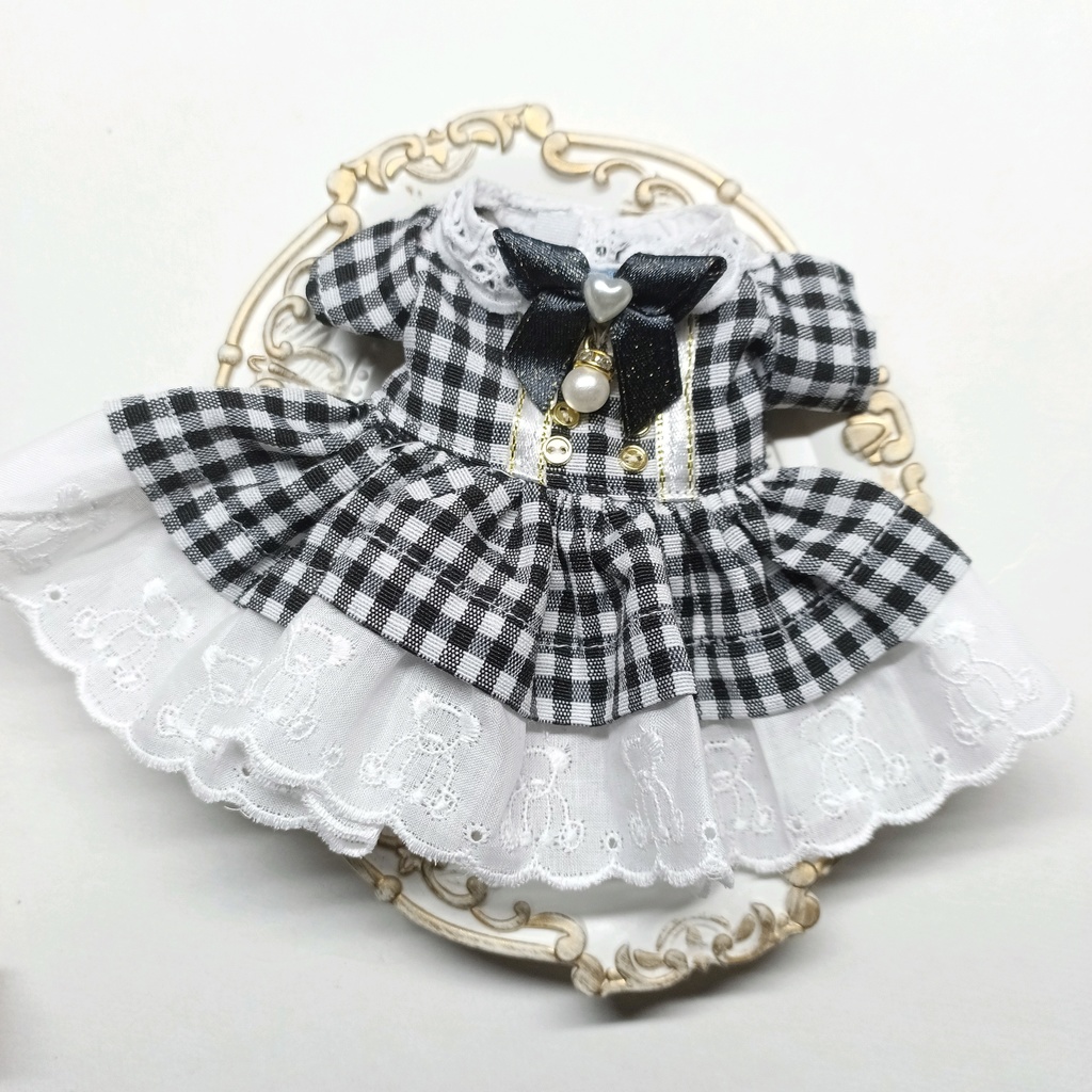 【B品】ぬい坂ワンピースドレス 黒