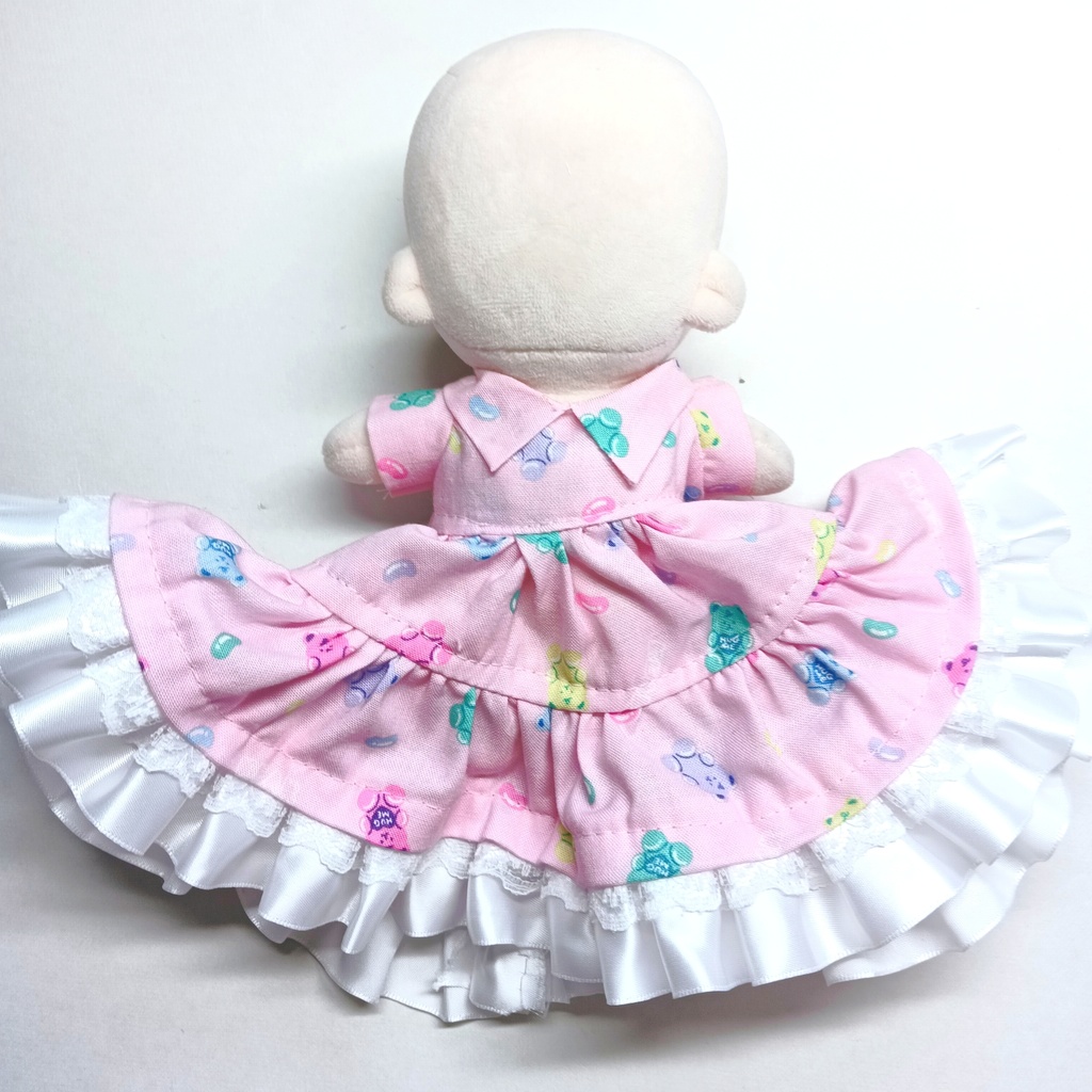 クマさんのWギャザードレス