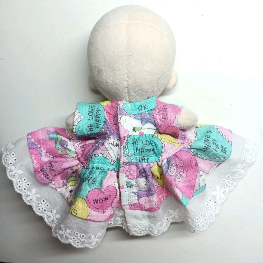 ショート丈・ユニコーンのWギャザードレス