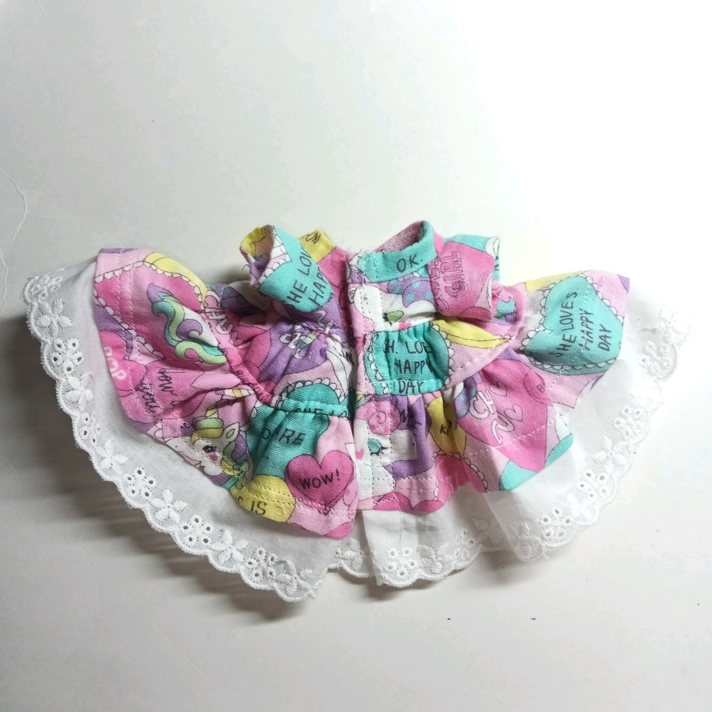 ショート丈・ユニコーンのWギャザードレス