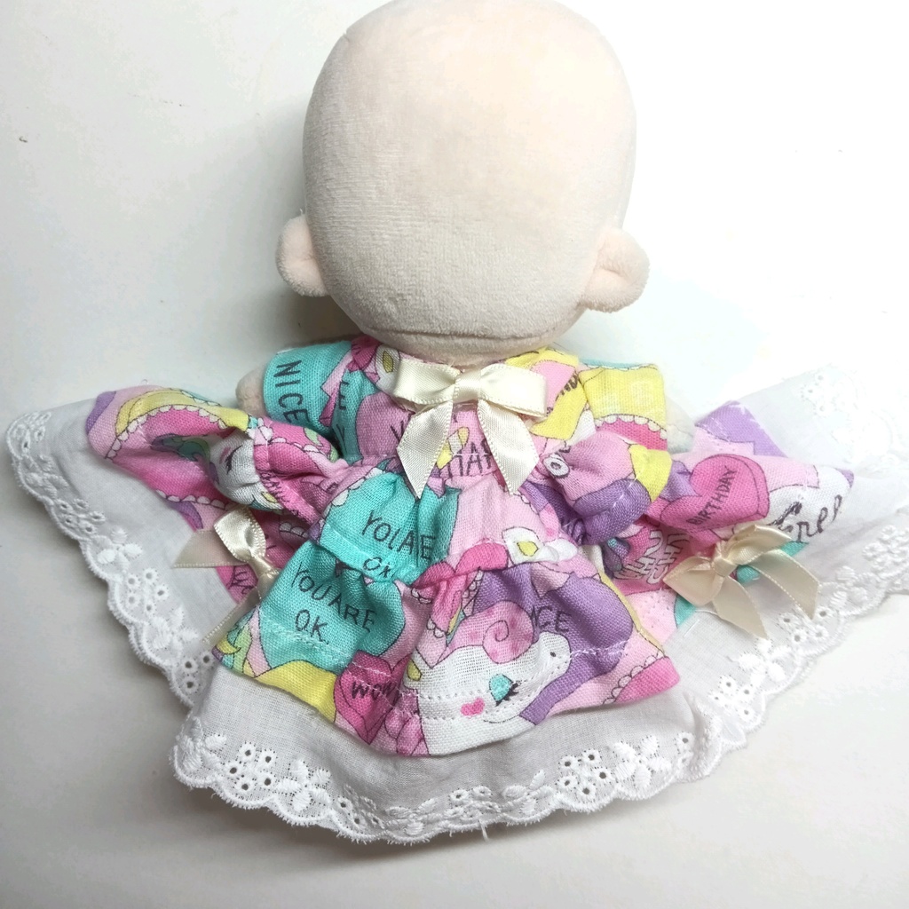 ショート丈・ユニコーンのWギャザードレス