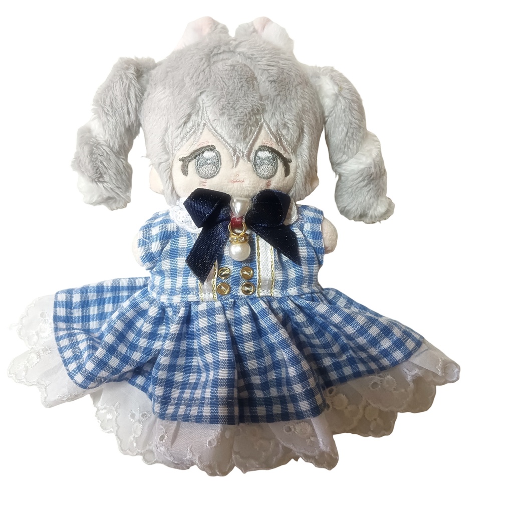 【B品】水色のぬい坂アイドルワンピース