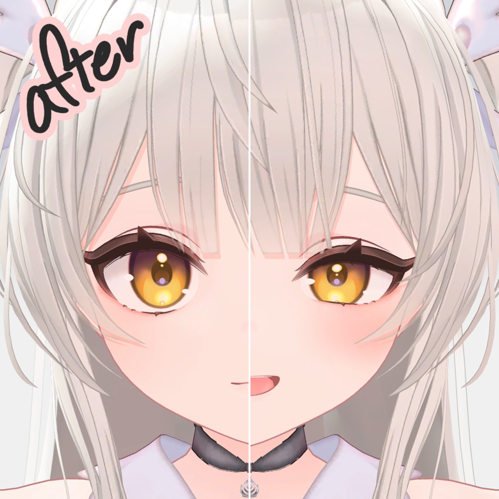 無料配布【フレア専用】ナチュラルメイクアップテクスチャ+アイブロウマスク