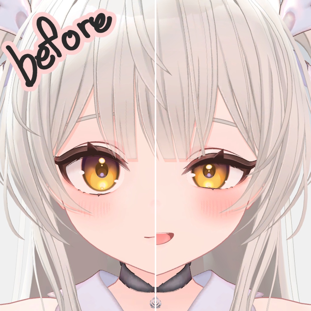 無料配布【フレア専用】ナチュラルメイクアップテクスチャ+アイブロウマスク