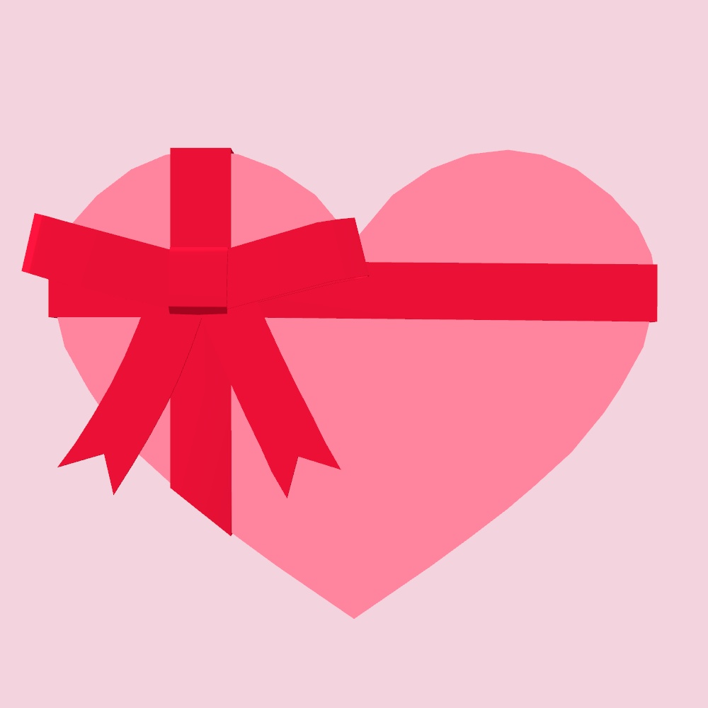 【pickup付】バレンタインハートチョコ【VRC対応】