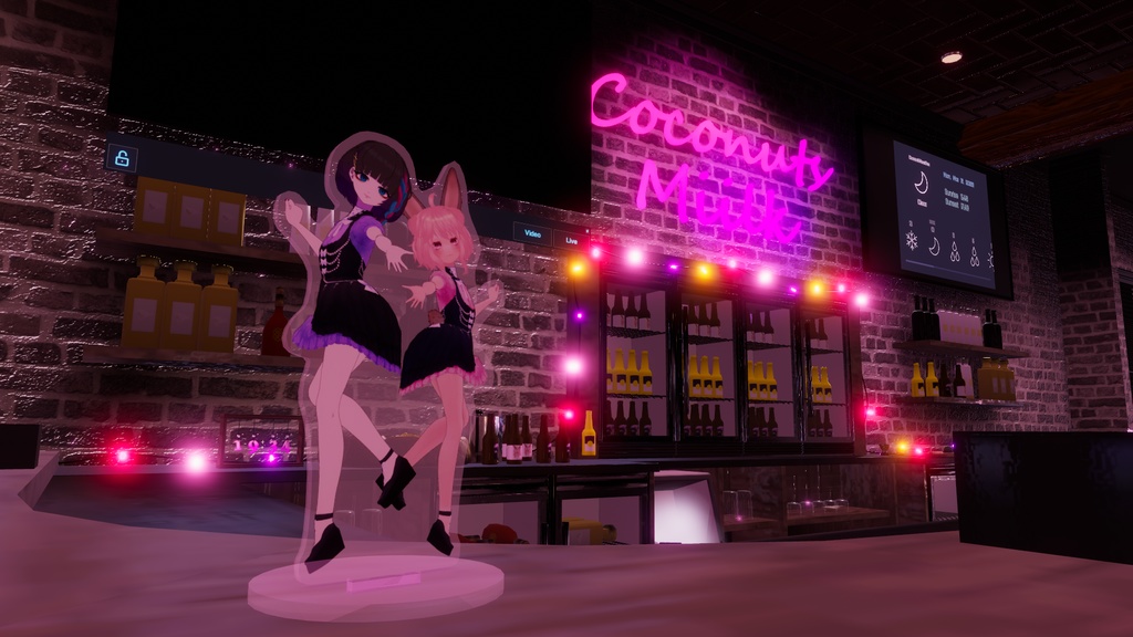 【3D商品】ここみいアクスタ【Unitypackage】