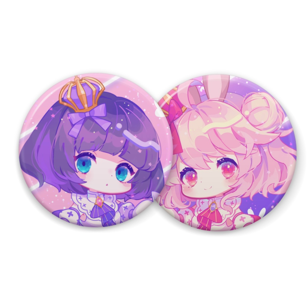 ここみいアイドル衣装Ver缶バッチ(単体)