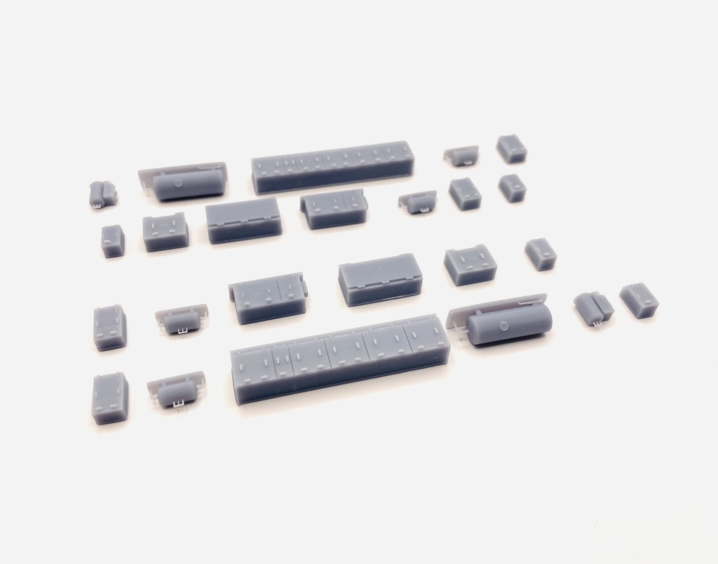 1/80 E233系 10両セット ボディーキット+床下機器 X-45x2 X-46x5 X-47x2 X-48x1