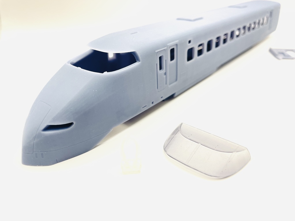 1/87 東海道新幹線 300系タイプ 1号車 車体キット 鉄道模型 16番ゲージ HO H-5