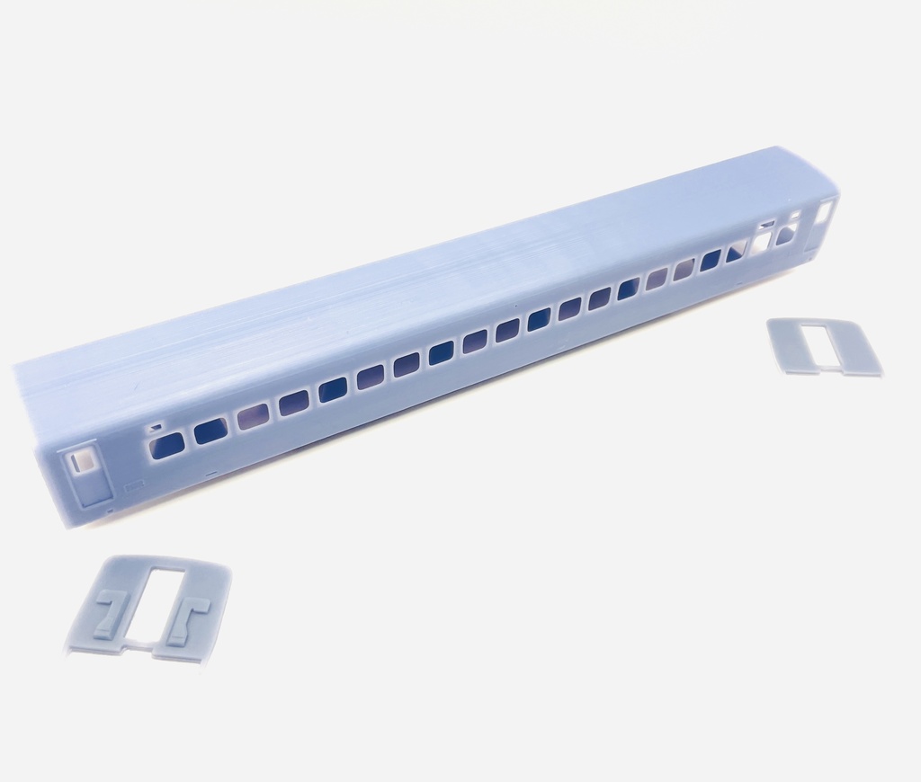 1/87 東海道新幹線　300系タイプ　2号車　自作素材　　　鉄道模型　16番ゲージ　HO　H-7
