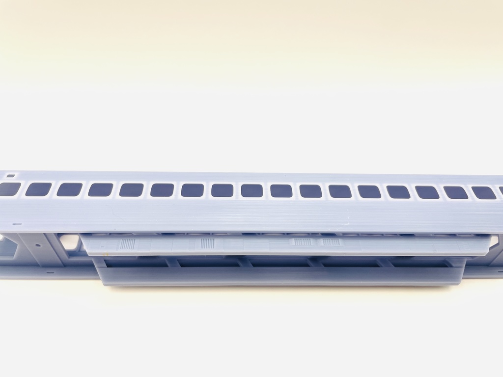 1/87 東海道新幹線 300系タイプ 2号車 自作素材 鉄道模型 16番ゲージ HO H-7