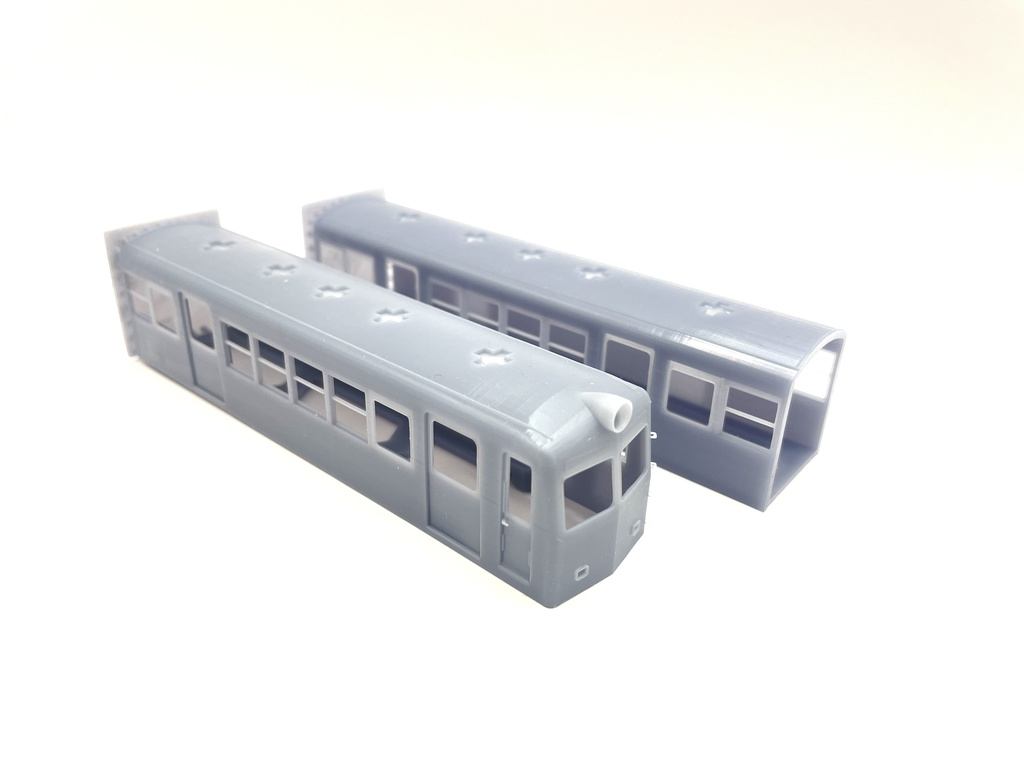 1/87 連接ナロー 三重交通4400タイプ 自作素材