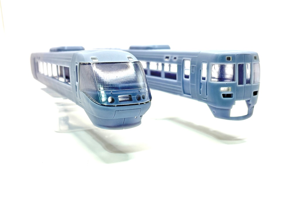 1/80 自作用素材 383系ワイドビューしなのタイプ 6両基本セット 鉄道模型 HO 16番