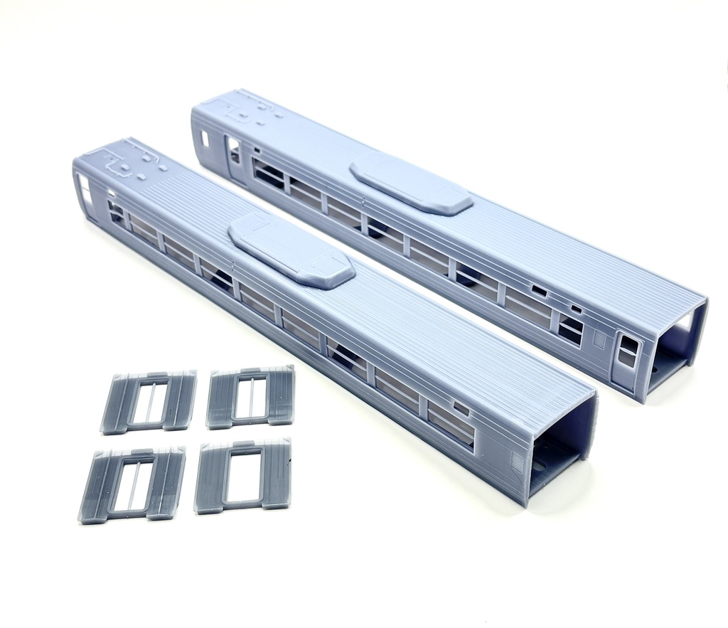 1/80 自作用素材 383系ワイドビューしなのタイプ 6両基本セット 鉄道模型 HO 16番