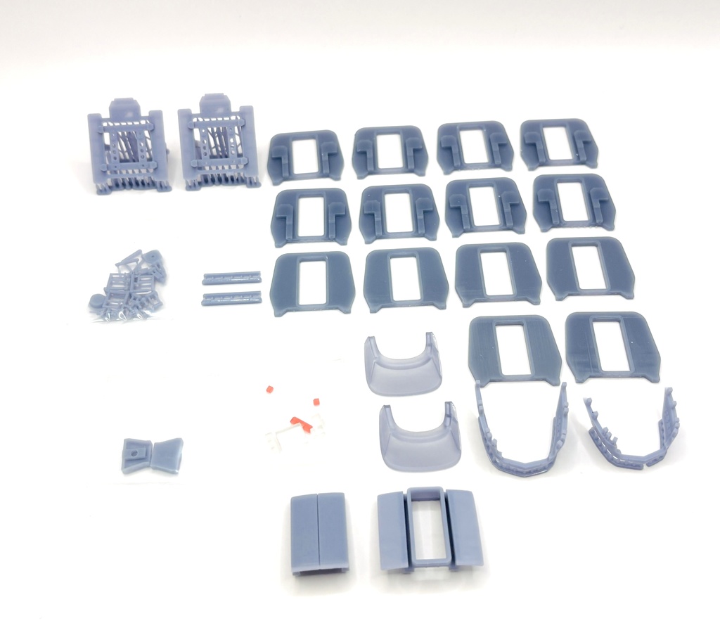 1/80 E351系1000番台 量産先行車タイプ 基本8両編成 素材キット