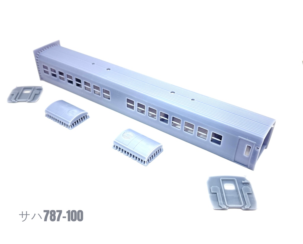 1/80 サハ787-100タイプ 自作用素材