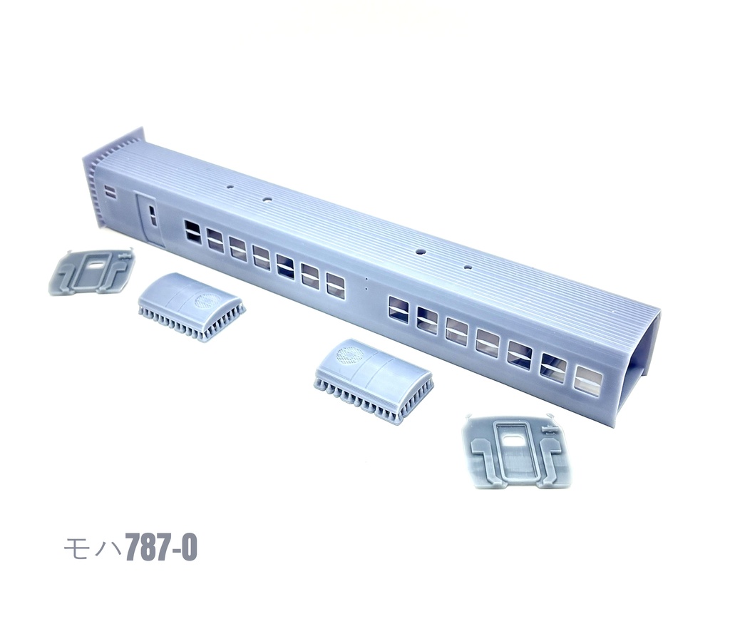 1/80 モハ787-0タイプ 自作用素材