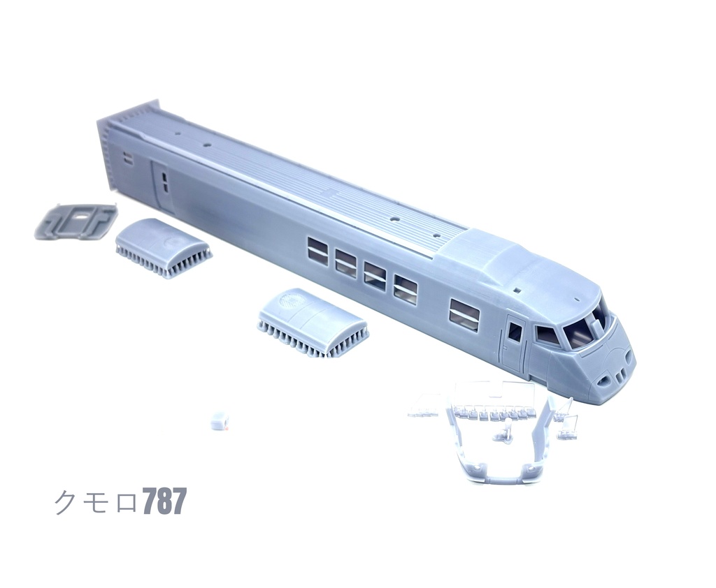 1/80 787系 クモロ787 タイプ(登場時仕様)自作用素材