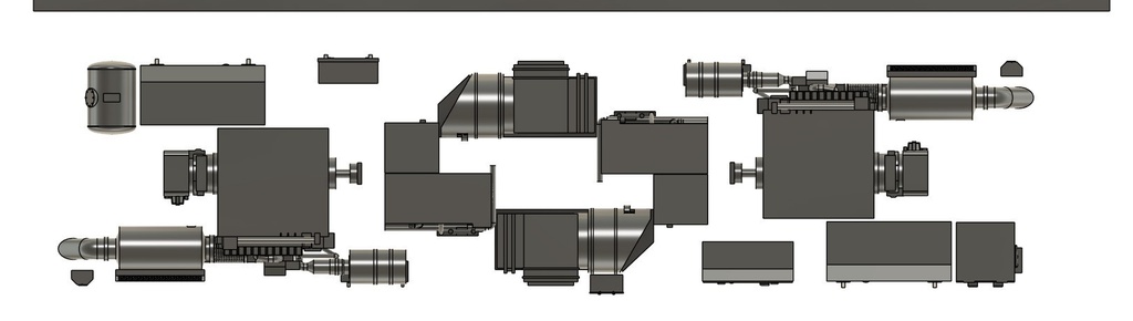 1/80 キハ85,84系用 床下機器 T車用 Y-87