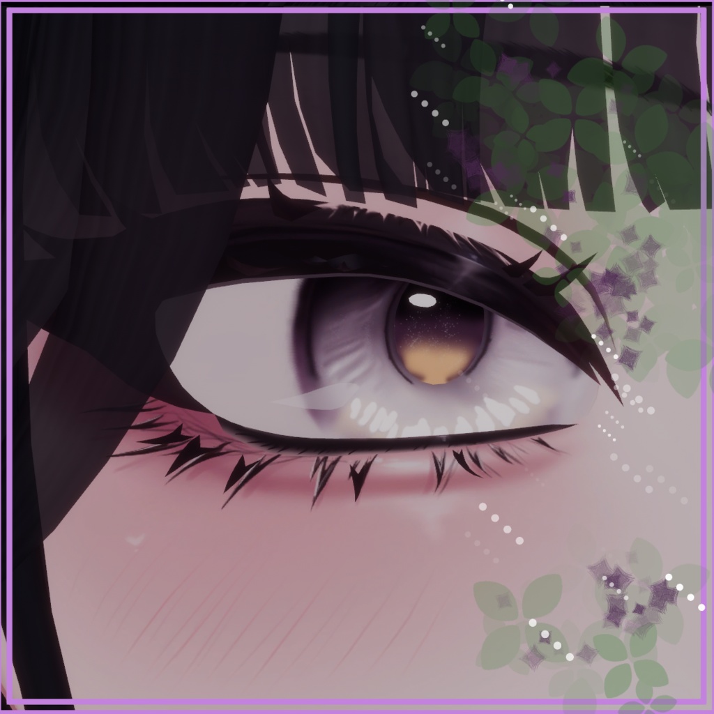 🍆Aubergine Eyetexture🍆【しゅあん/Shuan対応】