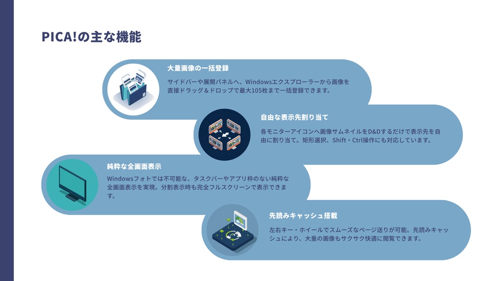 【無料】Pica!【お手軽画像ビューワー】