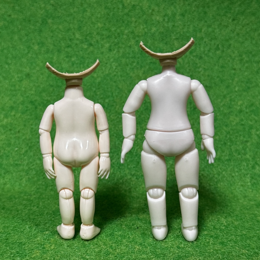 100円ドール ヘッドジョイント【セリア7cm/ダイソー10cm対応】