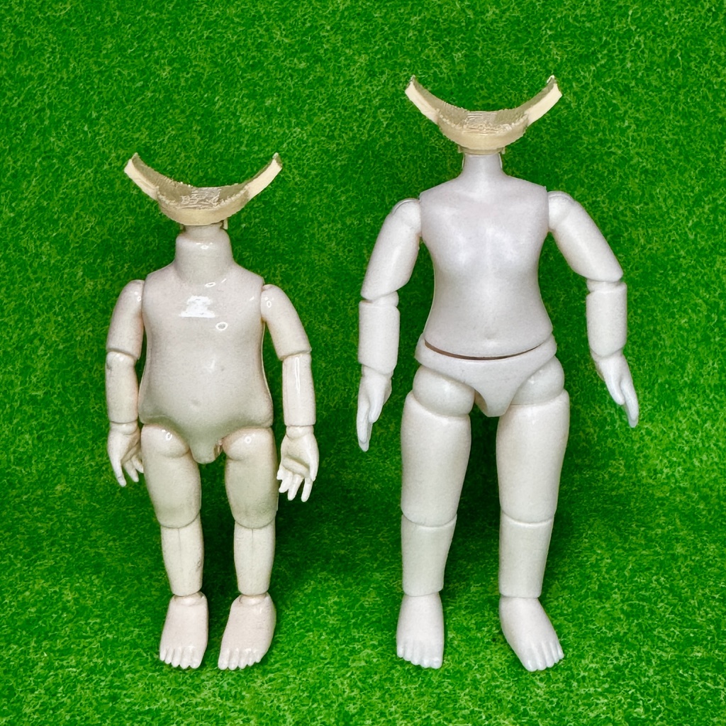 100円ドール ヘッドジョイント【セリア7cm/ダイソー10cm対応】