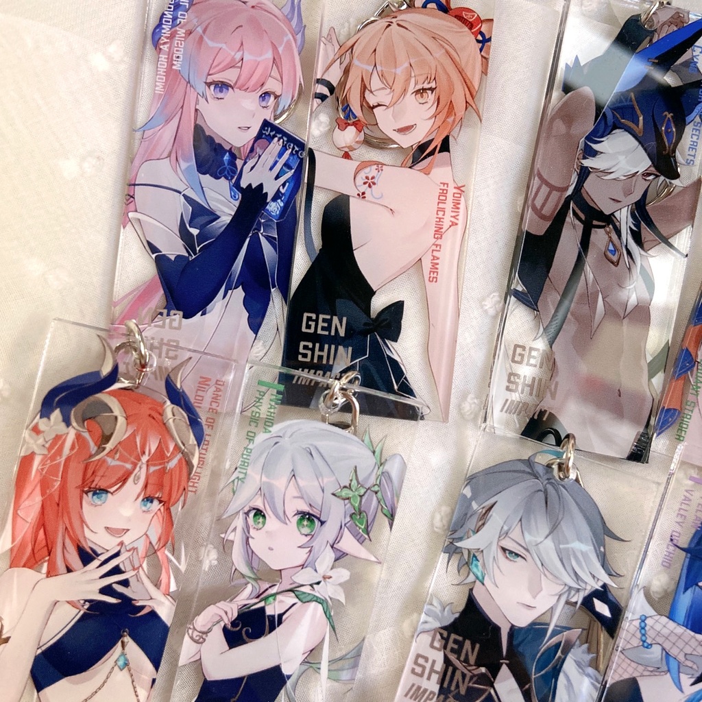 原神/アクリルキーホルダー/缶バッジ/vol.6