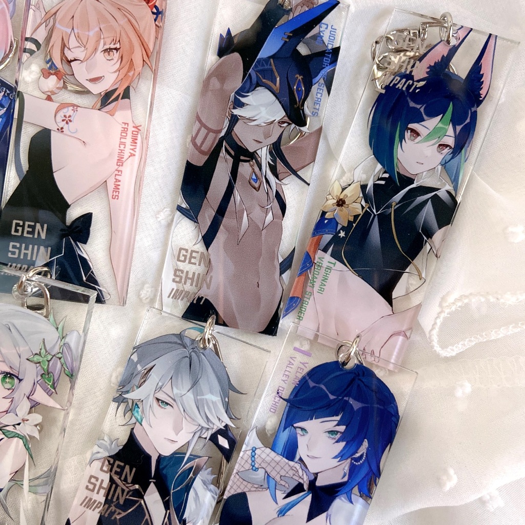 原神/アクリルキーホルダー/缶バッジ/vol.6