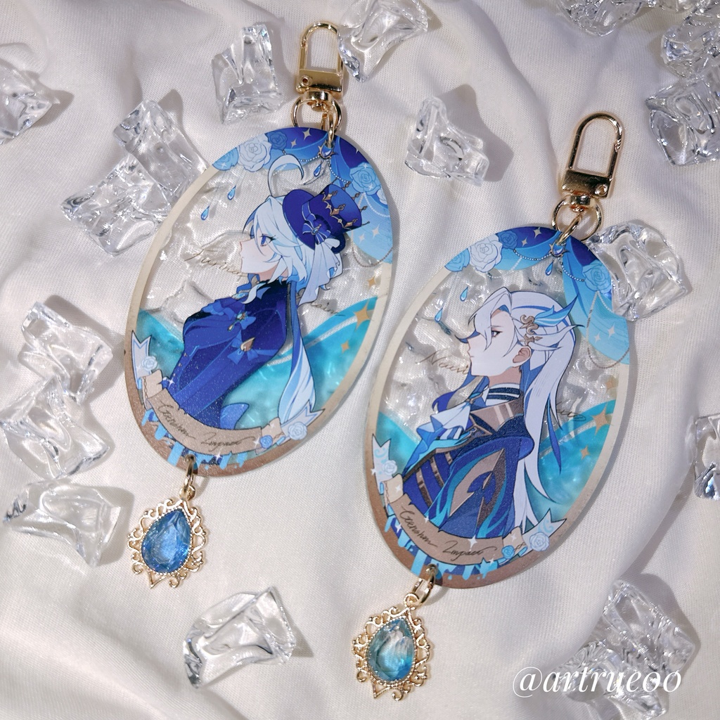 原神/波紋アクリルキーホルダー