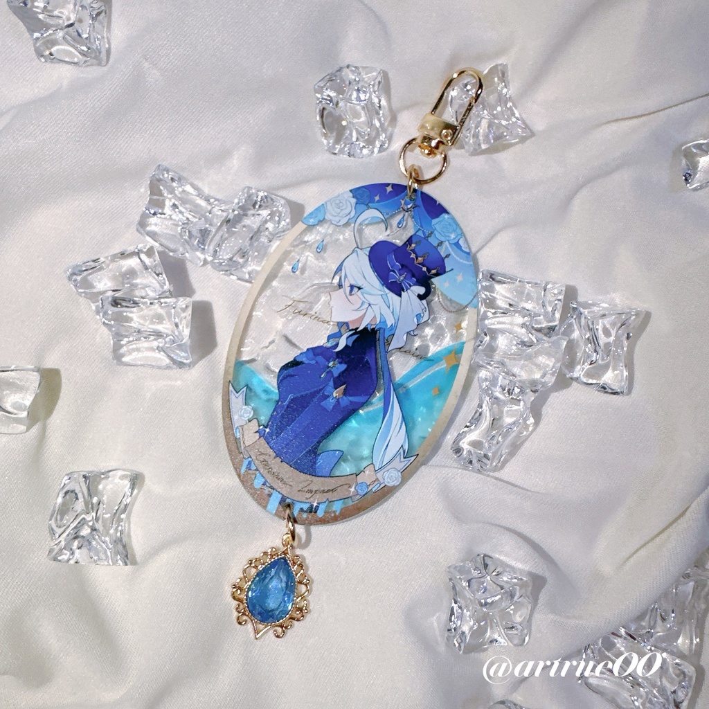 原神/波紋アクリルキーホルダー