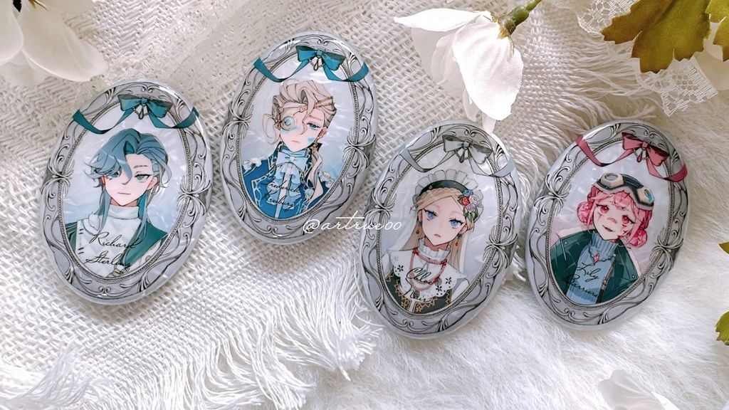 第五人格/ポートレートアクリルキーホルダー・缶バッジ