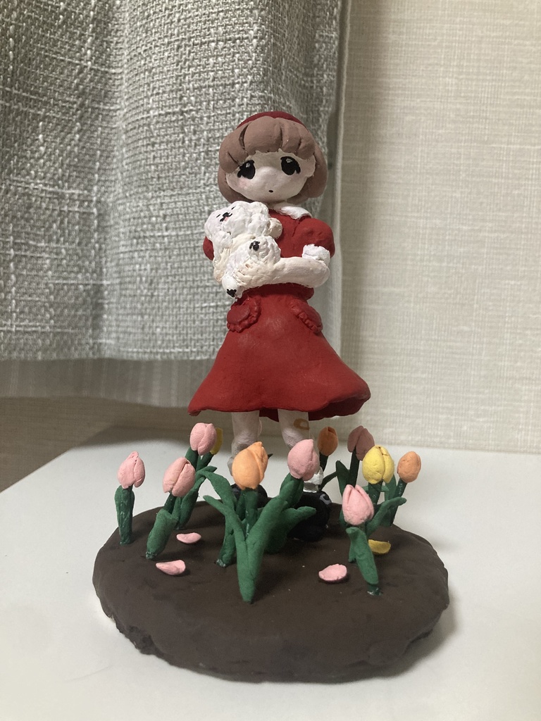 犬と少女　フィギュア