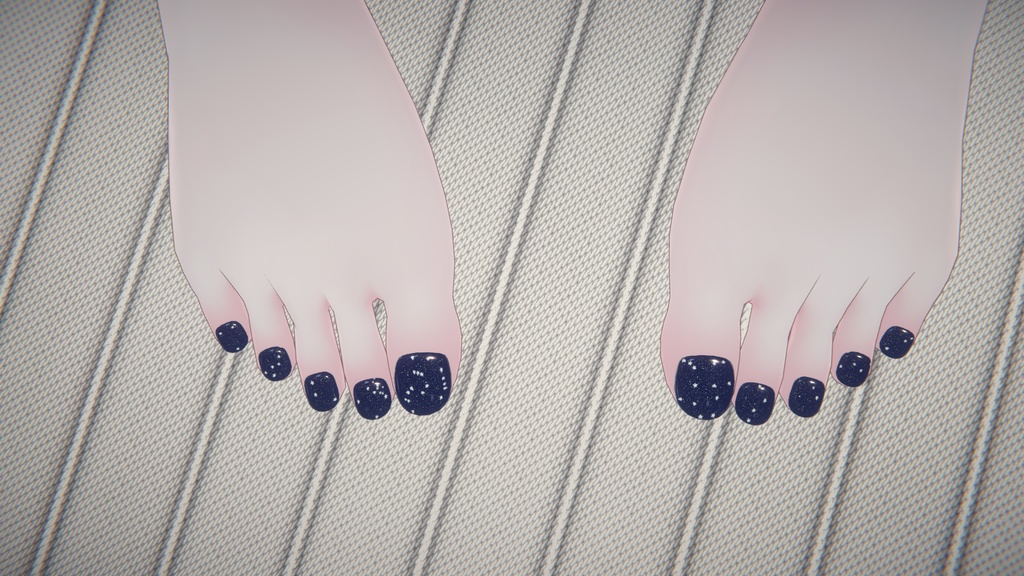 無料【テクスチャのみ】シンプルジェルネイル用テクスチャ「星空冬」