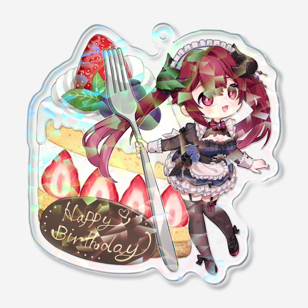 【限定復刻】ホログラムアクキー【誕生グッズ2025】